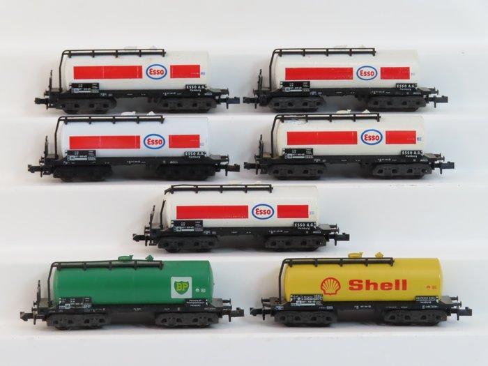 Minitrix N - 13551/13552/13558 - Modeltrein goederenwagon, Hobby en Vrije tijd, Modeltreinen | N-Spoor