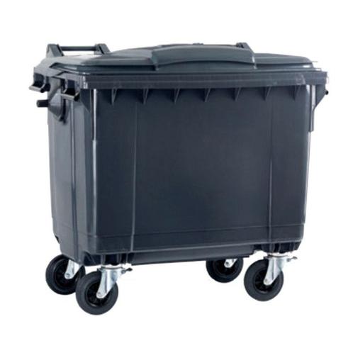 Afvalcontainer 660 liter grijs, Huis en Inrichting, Woonaccessoires | Prullenbakken, Ophalen of Verzenden