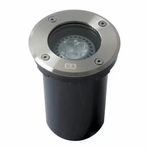 Grondspot LED Ø11 incl. GU10 Rond RVS Tuinverlichting, Tuin en Terras, Buitenverlichting, Verzenden