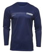 Thor 2024 Sector Minimal Crossshirt Navy maat XL, Motoren, Kleding | Motorkleding, Nieuw met kaartje