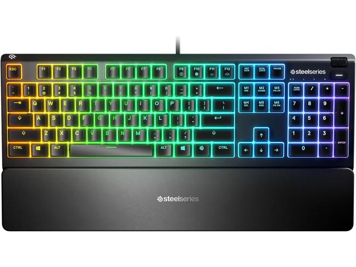 Steelseries Apex 3 - Membraan Gaming Toetsenbord - IP32, Computers en Software, Toetsenborden, Nieuw, Verzenden