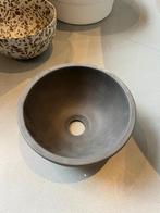 Loox fonteinwaskom Ø23 cm – donkergrijs, compact & stijlvol, Nieuw
