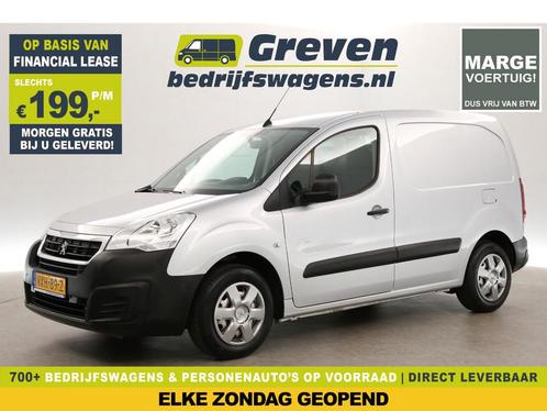 Peugeot Partner 120 1.6 BlueHDi L1H1 MARGE Airco Cruise PDC, Auto's, Bestelauto's, Te koop, Handgeschakeld, Financial lease, Diesel