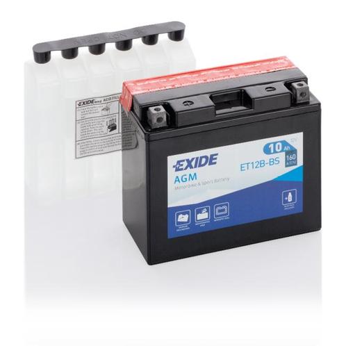 Exide AGM 12V accu | ETX12-BS | 12V 10Ah, Auto-onderdelen, Accu's en Toebehoren, Ophalen of Verzenden