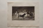 Francisco de Goya (1746-1828), after - La Tauromaquia Blatt:, Antiek en Kunst
