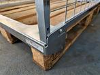 Pallet box 1200x800xH2200mm met 3 legborden (4 niveaus), als, Ophalen of Verzenden