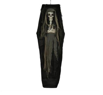 Halloween Pop Skelet In Doodskist 1,6m