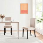 Eetkamerstoel set van 6 Hamburg eetkamerstoelen beige en zwa, Huis en Inrichting, Stoelen, Verzenden, Nieuw
