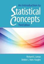 An Introduction to Statistical Concepts 9780415880053, Boeken, Zo goed als nieuw, Verzenden