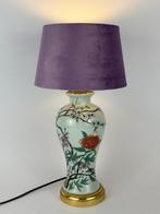 Tafellamp - Porselein, Messing - Een chinoiserie-lamp, Antiek en Kunst