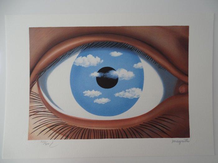 René Magritte (1898-1967), (d´apres) - Le Faux Miroi, Antiek en Kunst, Antiek | Overige Antiek