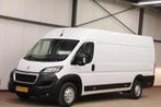 Peugeot Boxer 435 2.2 BlueHDi 140 L4H2 NAVIGATIESYSTEEM, Auto's, Stof, Gebruikt, Euro 6, Wit