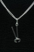 Zilveren Knijptang ketting hanger - klein, Verzenden, Nieuw