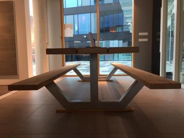 Tuintafel Anker , massieve planken Eiken 300cm beschikbaar voor biedingen