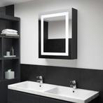 vidaXL Badkamerkast met spiegel en LED 50x13x70 cm, Verzenden, Nieuw