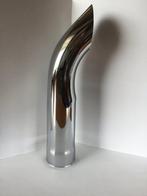 2,5 inch Verchroomde gebogen sierstuk, Ophalen of Verzenden, Nieuw