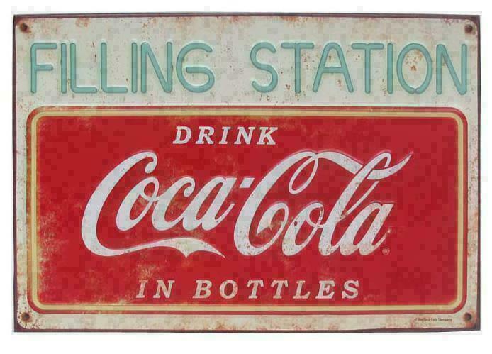 Coca Cola retro signs - unieke nostalgische wandborden, Verzamelen, Merken en Reclamevoorwerpen, Reclamebord, Nieuw, Ophalen of Verzenden