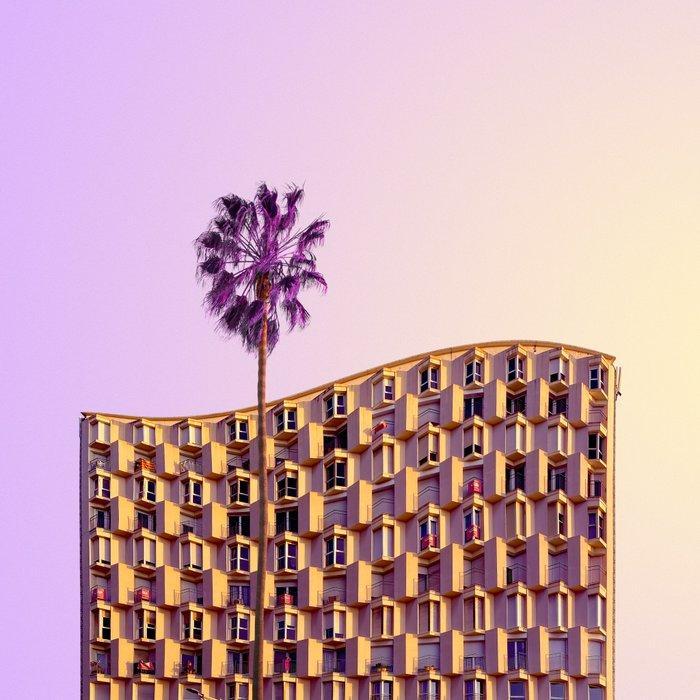 Téber - Accordion (Sunrise), Antiek en Kunst, Kunst | Designobjecten