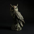 Beeld, Uil 20 cm - 20 cm - Brons