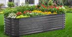 Ovaal Verhoogd Tuinbed - Gegalvaniseerd Metaal voor Buiten, Tuin en Terras, Bloembakken en Plantenbakken, Verzenden, Nieuw