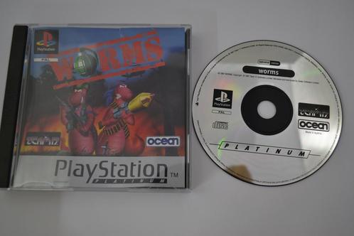 Worms - Platinum (PS1 PAL), Spelcomputers en Games, Games | Sony PlayStation 1, 1 speler, Zo goed als nieuw, Verzenden
