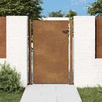 vidaXL Poort 105x130 cm cortenstaal, Tuin en Terras, Verzenden, Nieuw