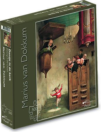 Dansje in de kerk Marius van Dokkum (Puzzels) beschikbaar voor biedingen