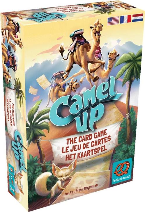 Camel Up Kaartspel (NL versie) | Pretzel Games -, Hobby en Vrije tijd, Gezelschapsspellen | Kaartspellen, Nieuw, Verzenden