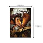 DUNGEONS AND DRAGONS - deken 114x152cm, Verzenden, Nieuw