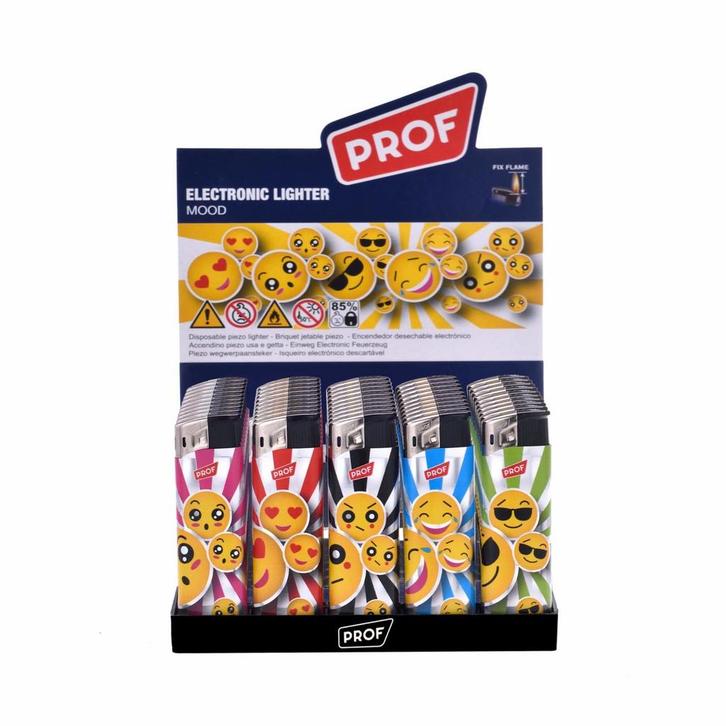 Prof Wegwerpaanstekers - emoticons - vaste vlamhoogte - 5..., Huis en Inrichting, Keuken | Keukenbenodigdheden, Nieuw, Ophalen of Verzenden