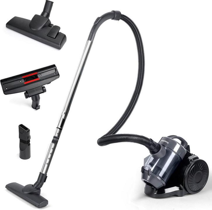 Stofzuiger zonder zak - Vacuum Cleaner - 17KPa - 800W - Zwar, Witgoed en Apparatuur, Stofzuigers, Zo goed als nieuw, Verzenden