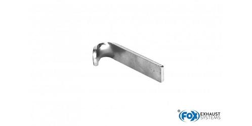 FOX Plat materiaal houder (20x4) lengte: 100mm, Auto-onderdelen, Uitlaatsystemen, Nieuw, Verzenden