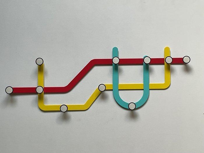 Umbra - Alan Wisniewski - Kapstok - Subway Multi-Wall Hook -, Antiek en Kunst, Kunst | Designobjecten