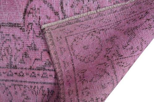 Roze Boheems Turks tapijt - Vloerkleed - 278 cm - 184 cm, Huis en Inrichting, Stoffering | Tapijten en Kleden