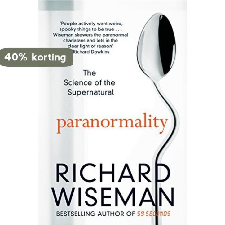 Paranormality 9780230752986 Richard Wiseman, Boeken, Taal | Engels, Zo goed als nieuw, Verzenden