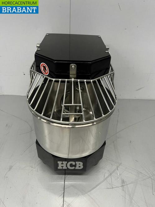 RVS HCB Spiraalkneder deegmenger deegmixer 8 liter Zwart, Zakelijke goederen, Horeca | Keukenapparatuur, Nieuw in verpakking, Ophalen of Verzenden