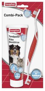 Beaphar Tandpasta & Tandenborstel Combi-Pack | voor honden, Nieuw, Ophalen of Verzenden