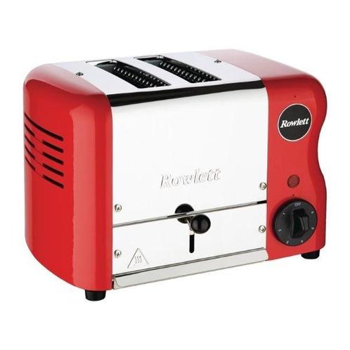 Rowlett broodrooster | Rood | 2 sleuven, Zakelijke goederen, Horeca | Keukenapparatuur, Nieuw in verpakking, Verzenden
