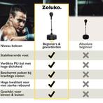2dekans | Zoluko Professionele Boksbal op Voet - Incl., Ophalen of Verzenden, Zo goed als nieuw