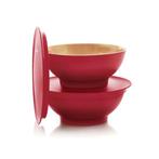 Tupperware 2 Allegra Kommen 275 ml Rood Goud, Huis en Inrichting, Keuken | Tupperware, Ophalen of Verzenden, Nieuw