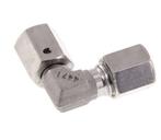 M12x1.5 x 6L RVS Verstelbaar L-Fitting 90graden met, Verzenden, Nieuw