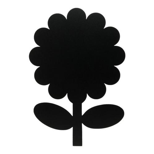 Muurkrijtbord | Bloem | Silhouette | 42,6x27,7x0,3cm, Zakelijke goederen, Horeca | Keukenapparatuur, Nieuw in verpakking, Verzenden