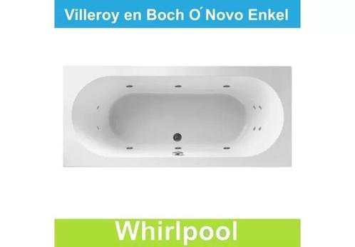 Ligbad Villeroy & Boch O.novo 180x80 cm Balboa Whirlpool, Doe-het-zelf en Verbouw, Sanitair, Ophalen of Verzenden