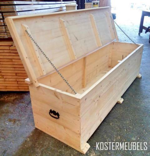 Steigerhouten Bank alle maten ! Opberg kist, tafel, tuinkast, Tuin en Terras, Tuinsets en Loungesets, Bank, Bijzettafel, Eettafel