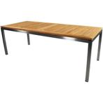 Tuintafel Marmaris RVS 220x90 cm, Ophalen of Verzenden, Nieuw