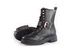 Omoda Veterboots in maat 38 Zwart | 10% extra korting, Verzenden, Zwart, Omoda, Overige typen