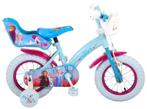 Disney Frozen 2 Kinderfiets - Meisjes - 12 inch - Blauw/Paar, Fietsen en Brommers, Fietsen | Kinderfietsjes, Nieuw, Overige merken