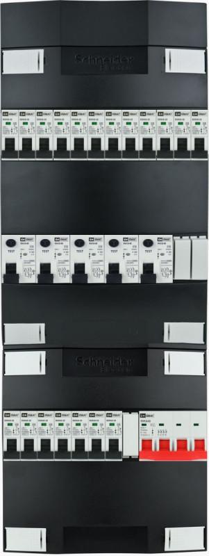 EMAT SCHNEIDER Groepenkast 19 groepen 3 fase 220x600 (BxH), Doe-het-zelf en Verbouw, Elektra en Kabels, Verzenden