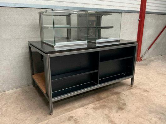 Ideal Ake uitgiftebalie warm en koud, Zakelijke goederen, Horeca | Keukenapparatuur, Gebruikt, Koelen en Vriezen, Ophalen of Verzenden