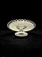 Val Saint Lambert - Taartschaal - Model Hambourg - Glas, Antiek en Kunst